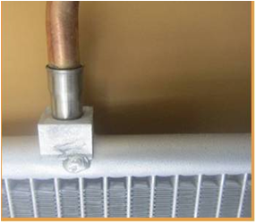 铜钢管 家用空调冷凝器